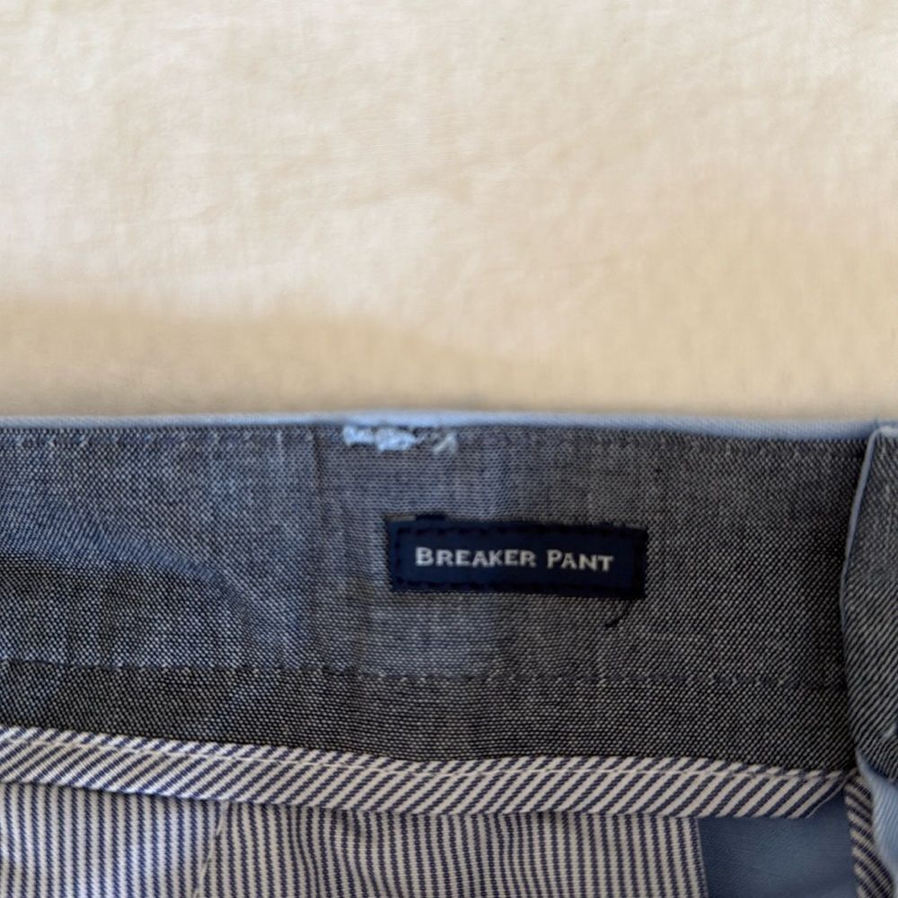 Vineyard Vines Mens Breaker Pants. Light Blue. Size 30 X 30. - Picture 8 of 10